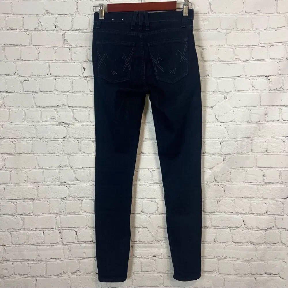 MCGUIRE Newton High Waist Skinny Jeans size 25 Dark Wash